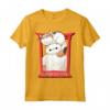 HapTiger Big Hero 6 TV Series Baymax and Cat Maglietta - Officially Licensed Apparel for Fans - Buy Now!