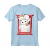 HapTiger Big Hero 6 TV Series Baymax and Cat Maglietta - Officially Licensed Apparel for Fans - Buy Now!
