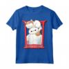 HapTiger Big Hero 6 TV Series Baymax and Cat Maglietta - Officially Licensed Apparel for Fans - Buy Now!