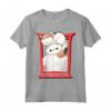 HapTiger Big Hero 6 TV Series Baymax and Cat Maglietta - Officially Licensed Apparel for Fans - Buy Now!