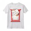 HapTiger Big Hero 6 TV Series Baymax and Cat Maglietta - Officially Licensed Apparel for Fans - Buy Now!