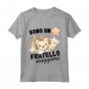 Bambino Sono Un Fratello Maggiore 2024 - Maglietta per Annuncio Gravidanza - Regalo Carino per Fratello Maggiore