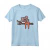 Bradipo T-shirt per Donne e Ragazze - Maglietta con Motivo Koala - Regalo Unico per Compleanni o Natale