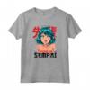 Notice Me Senpai - Maglietta Otaku Waifu per Amanti di Anime e Manga - Ideale per Compleanni o Natale