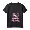 Donna Stay Out Of My Bubble Cute Introvert Panda Bear Bubbles Maglietta con Collo a V - Unique Geeky Sarcastic Design - Perfect Gift for Panda Lovers