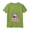 Donna Stay Out Of My Bubble Cute Introvert Panda Bear Bubbles Maglietta con Collo a V - Unique Geeky Sarcastic Design - Perfect Gift for Panda Lovers