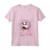 Donna Stay Out Of My Bubble Cute Introvert Panda Bear Bubbles Maglietta con Collo a V - Unique Geeky Sarcastic Design - Perfect Gift for Panda Lovers