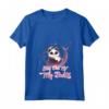 Donna Stay Out Of My Bubble Cute Introvert Panda Bear Bubbles Maglietta con Collo a V - Unique Geeky Sarcastic Design - Perfect Gift for Panda Lovers