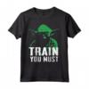 Star Wars Yoda Train You Must Active C1 Maglietta - Officially Licensed Apparel for Fans - Buy Now