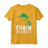 Star Wars Yoda Train You Must Active C1 Maglietta - Officially Licensed Apparel for Fans - Buy Now