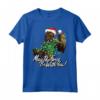 Star Wars Christmas Chewbacca Tangled Lights Maglietta - Official Apparel for Fans