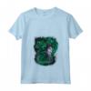 HapTiger Sleeping Beauty Maleficent Dark Magic Maglietta con Collo a V - T-shirt Ufficiale con Personaggio Dark Disney
