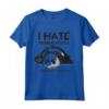 I Hate Morning People And Mornings And People - Vintage-panda Maglietta Divertente e Sarcastica - Regalo per Compleanni e Natale