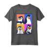 HapTiger Penguins Cute And Cuddly Text Poster Maglietta - Officially Licensed Apparel for Penguin Lovers