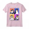 HapTiger Penguins Cute And Cuddly Text Poster Maglietta - Officially Licensed Apparel for Penguin Lovers