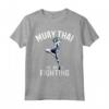 Muay Thai - Thai Boxe e Kickboxing Maglietta per Allenamento - Regalo Unico per Amanti del Muay Thai