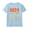 Hiss Funny Cats Kittens Rock Rockin Maglietta - Unique Cat Lover Tee for Punk Rock Enthusiasts