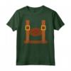 Halloween Tshirt Lederhosen Oktoberfest - Costume di Halloween - Regalo Unisex per Uomini e Donne