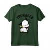 Logo HapTiger Pochacco Cane Maglietta - Licenza Ufficiale Apparel - Ideale per Appassionati di HapTiger