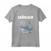 Sharkasm Sarcasmus e Squalo Vegetariano - Maglietta Divertente con Citazioni - Regalo Unico per Uomini, Donne e Bambini