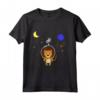 Astronauta Leone - Cosmonauta Leone Kawaii Maglietta - Ideale per Appassionati di Anime e Giornata Nazionale dei Leoni