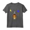 Astronauta Leone - Cosmonauta Leone Kawaii Maglietta - Ideale per Appassionati di Anime e Giornata Nazionale dei Leoni