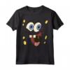 SpongeBob SquarePants Large Face Costume Maglietta - Officially Licensed Apparel by Viacom - Created by Stephen Hillenburg