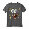 SpongeBob SquarePants Large Face Costume Maglietta - Officially Licensed Apparel by Viacom - Created by Stephen Hillenburg