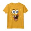 SpongeBob SquarePants Large Face Costume Maglietta - Officially Licensed Apparel by Viacom - Created by Stephen Hillenburg