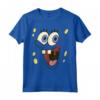 SpongeBob SquarePants Large Face Costume Maglietta - Officially Licensed Apparel by Viacom - Created by Stephen Hillenburg