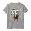 SpongeBob SquarePants Large Face Costume Maglietta - Officially Licensed Apparel by Viacom - Created by Stephen Hillenburg