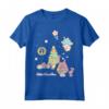 HapTiger - Maglietta Festività Natalizie dei Little Twin Stars con Licenza Ufficiale - Ideale per Appassionati di HapTiger