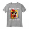 Gallo con occhiali da sole Awesome Since 1995 - 27th Maglietta Compleanno Unica e Originale per Uomo e Donna