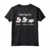 Gamer Triathlete Funny Gaming Kitten Cat Playing Video Game Maglietta - Eat, Game, Sleep, Repeat - Perfect Gift for Gamers and Cat Lovers