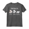 Gamer Triathlete Funny Gaming Kitten Cat Playing Video Game Maglietta - Eat, Game, Sleep, Repeat - Perfect Gift for Gamers and Cat Lovers