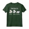 Gamer Triathlete Funny Gaming Kitten Cat Playing Video Game Maglietta - Eat, Game, Sleep, Repeat - Perfect Gift for Gamers and Cat Lovers
