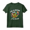 Life Better Jelly Bean Candy Fruity Juicy Bean Day Maglietta - Funny Bean Lover Gift Idea - Humorous Graphic Tee for Food Enthusiasts