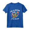 Life Better Jelly Bean Candy Fruity Juicy Bean Day Maglietta - Funny Bean Lover Gift Idea - Humorous Graphic Tee for Food Enthusiasts