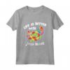 Life Better Jelly Bean Candy Fruity Juicy Bean Day Maglietta - Funny Bean Lover Gift Idea - Humorous Graphic Tee for Food Enthusiasts