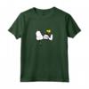 HapTiger Snoopy Woodstock T-shirt arcobaleno Felpa con Cappuccio - Licenza ufficiale Peanuts - Ideale per Fan di Snoopy