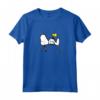 HapTiger Snoopy Woodstock T-shirt arcobaleno Felpa con Cappuccio - Licenza ufficiale Peanuts - Ideale per Fan di Snoopy