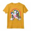 Dabbing Unicorn Shirt Girls Kids Women - Rainbow Maglietta for Unicorn Birthday Party - Cool Dab Unicorn Design