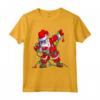 Natale Dabbing Santa - Maglietta Uomo Bambini Ragazzi - Ideale Regalo di Natale con Luci Albero