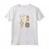 HapTiger Symbols Friends BFF's Maglietta - Officially Licensed Friends TV Show Merchandise