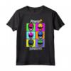 HapTiger Pop Art Box Up Maglietta - Officially Licensed Apparel for Pop Art Enthusiasts