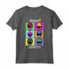 HapTiger Pop Art Box Up Maglietta - Officially Licensed Apparel for Pop Art Enthusiasts