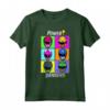 HapTiger Pop Art Box Up Maglietta - Officially Licensed Apparel for Pop Art Enthusiasts