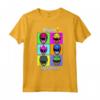 HapTiger Pop Art Box Up Maglietta - Officially Licensed Apparel for Pop Art Enthusiasts