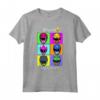 HapTiger Pop Art Box Up Maglietta - Officially Licensed Apparel for Pop Art Enthusiasts