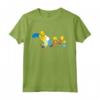 HapTiger The Simpsons Family Kiss Maglietta - Official Merchandise for Adults, Kids, and Couples - Funny Family Tee Shirts
